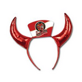 Devil Horns w/ Custom Digital Printed Icon